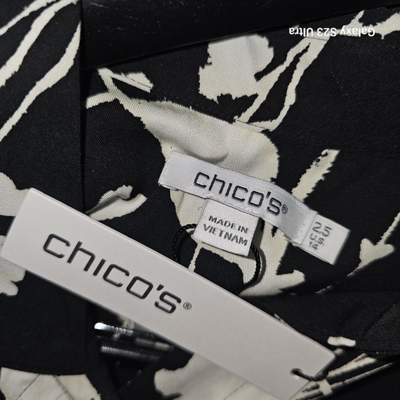 NWT Chico's Maxi Dress w/ pockets size 2.5 - Picture 6 of 6